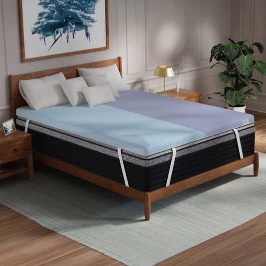Helix Dual Comfort Mattress Topper With GlacioTex