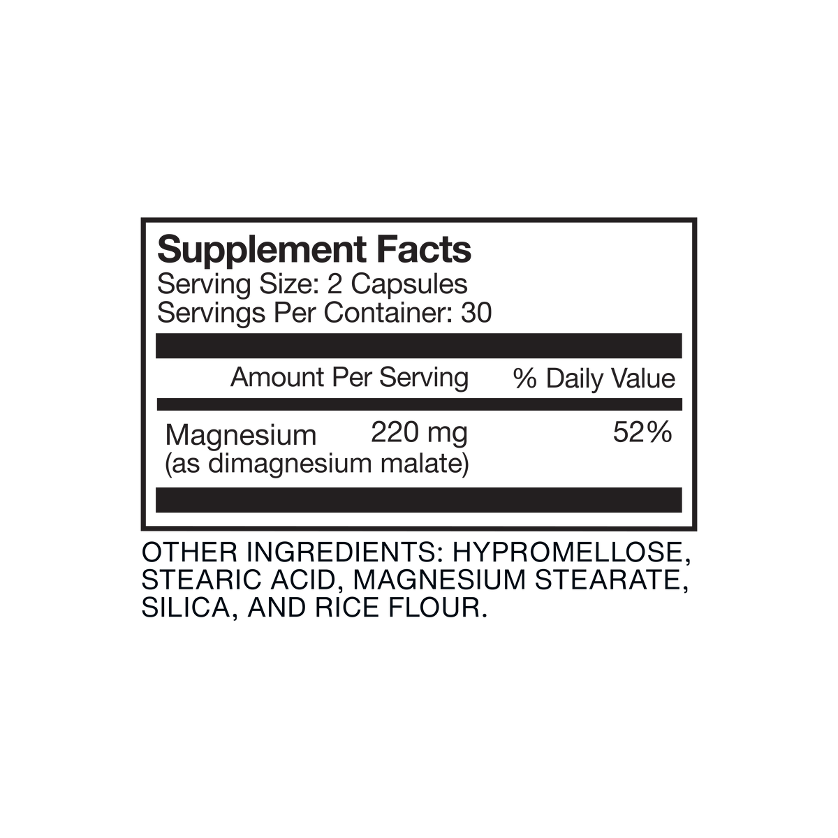 Momentous Magnesium Malate Supplement