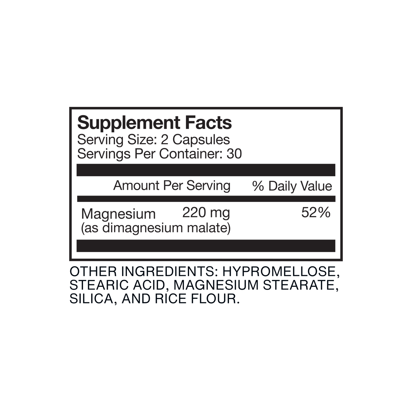 Momentous Magnesium Malate Supplement