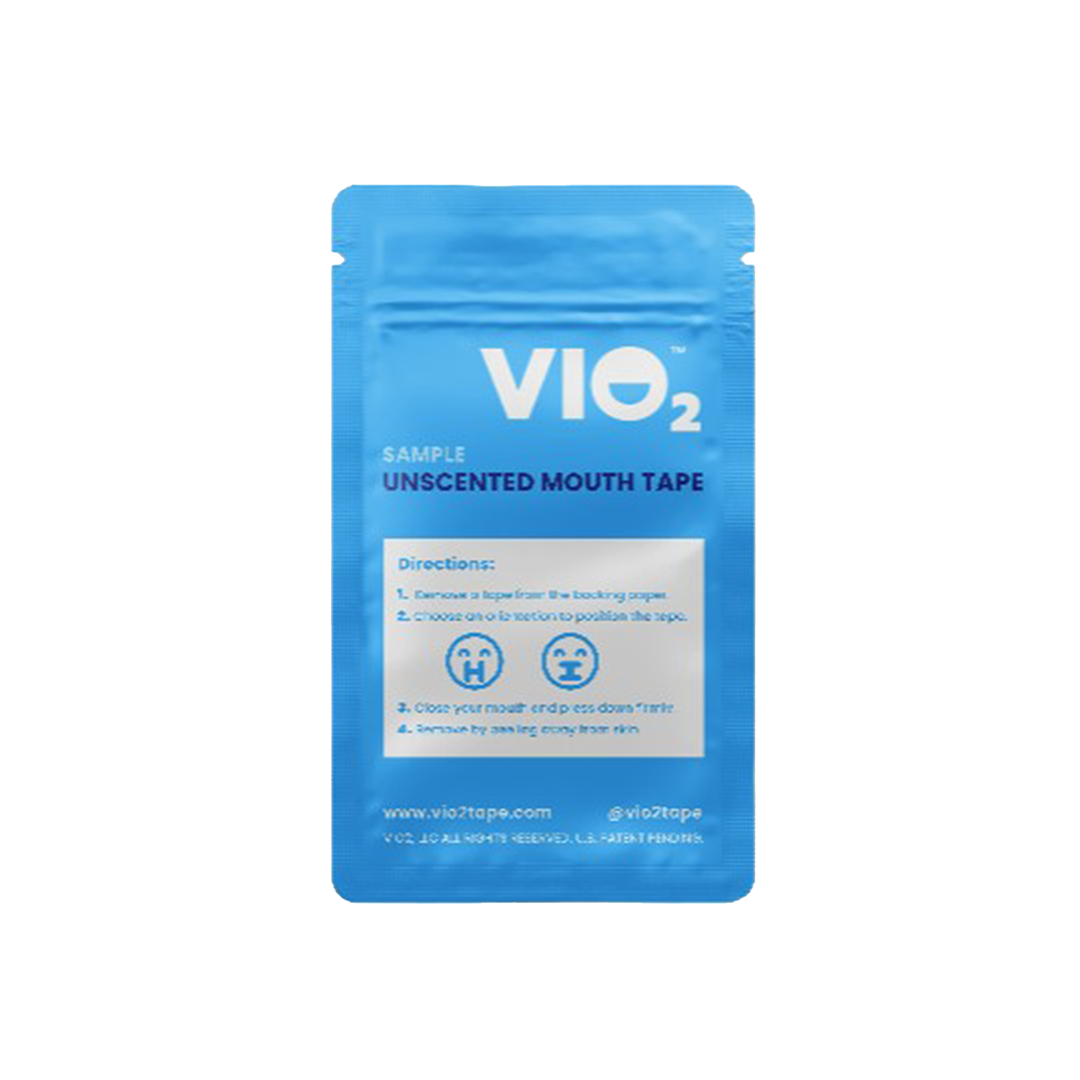 VIO2 Unscented Mouth Tape Sample