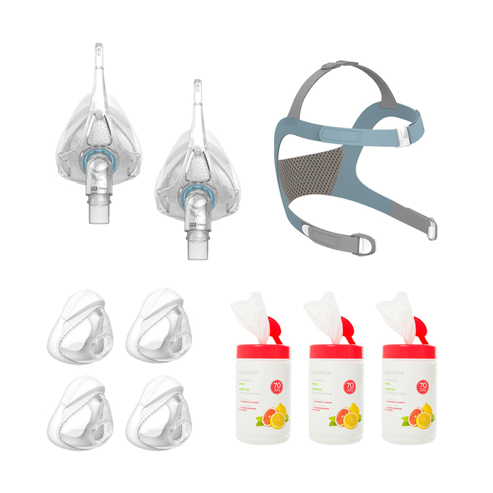 Fisher & Paykel Vitera Full Face Mask Deluxe Resupply Bundle