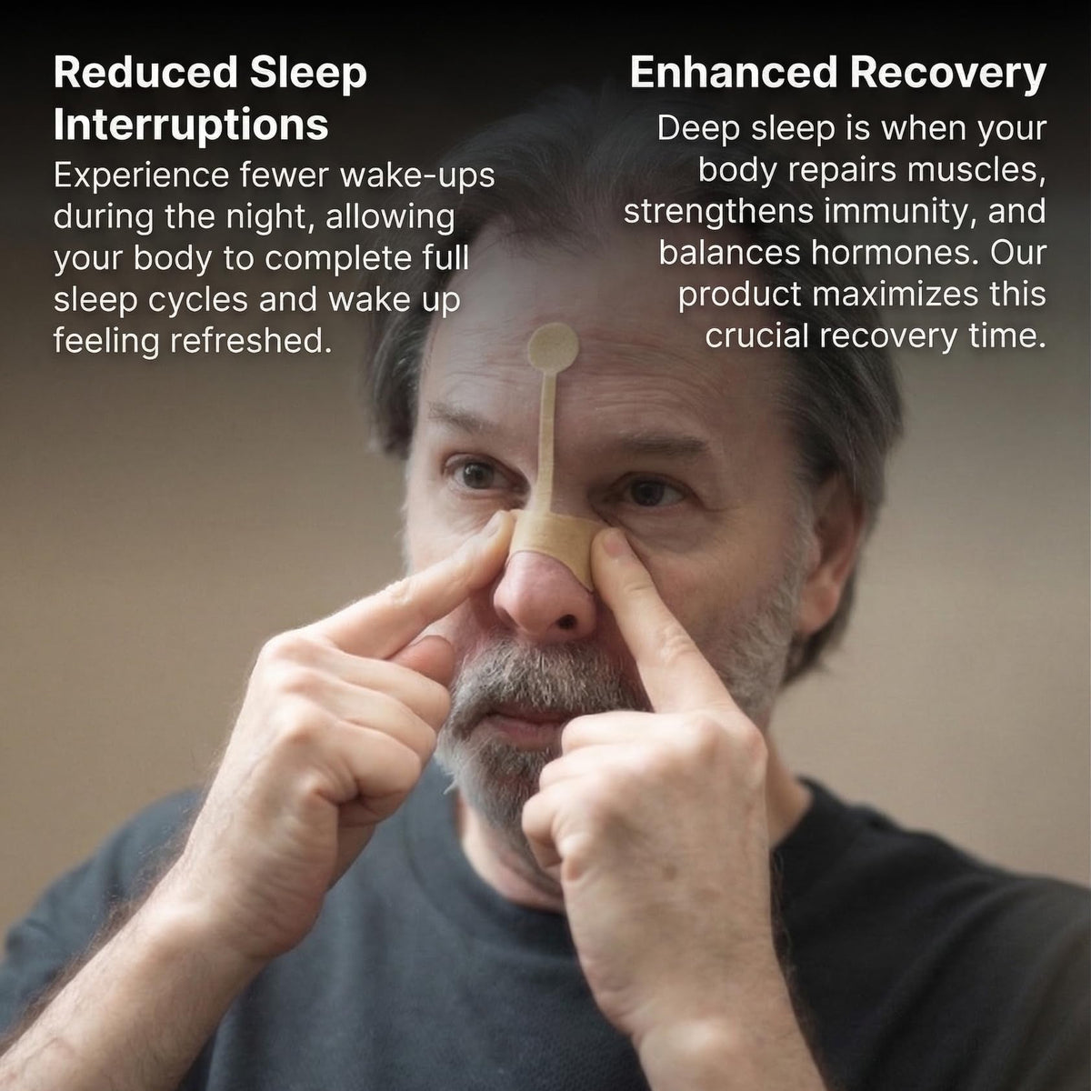 BreatheUp Next Generation Nasal Strips - Tan