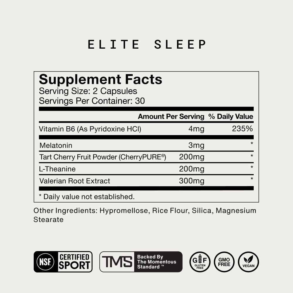 Momentous Elite Sleep Supplement