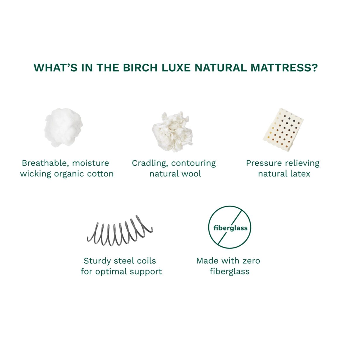 Birch Luxe Natural Mattress