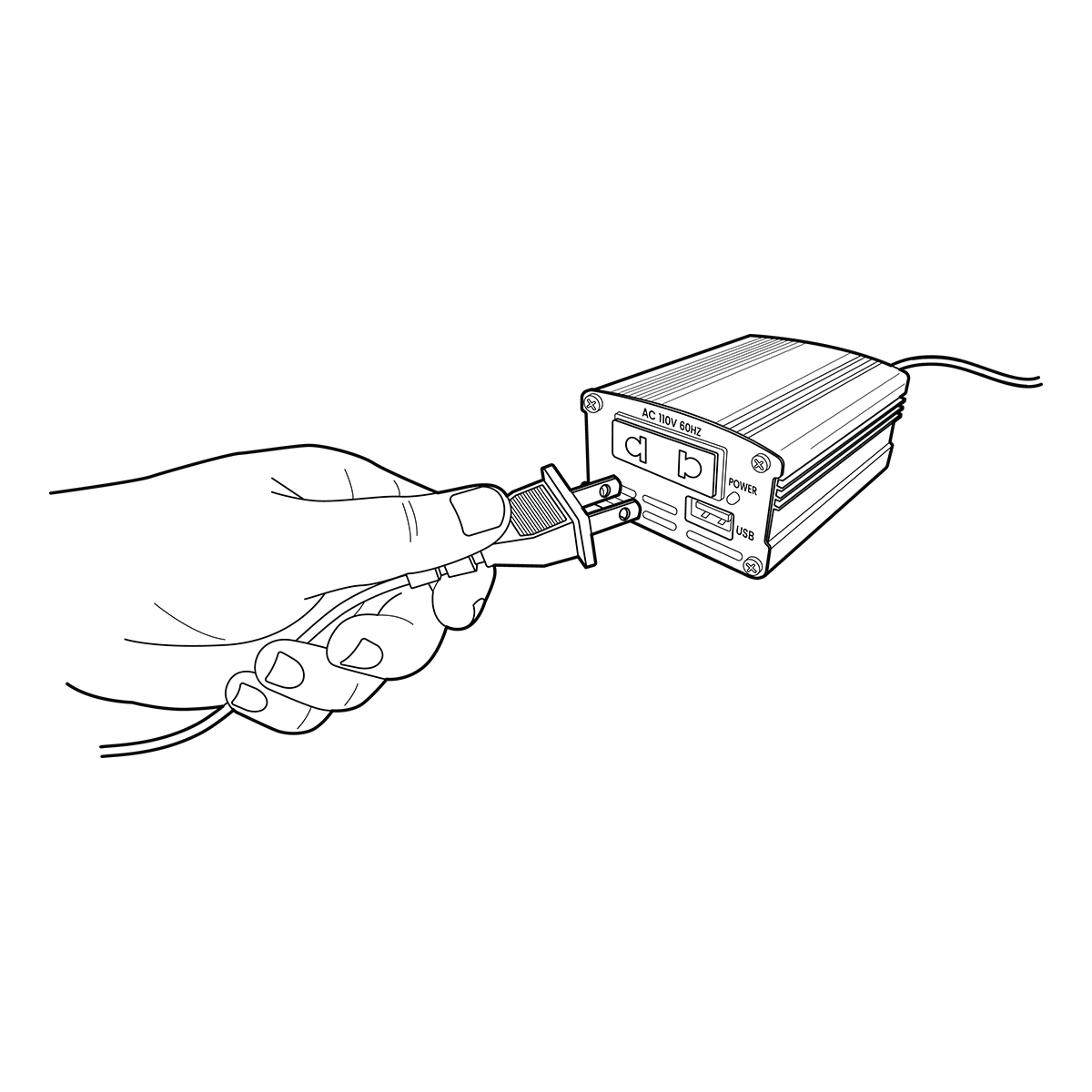 DC2AC Car Charging Inverter