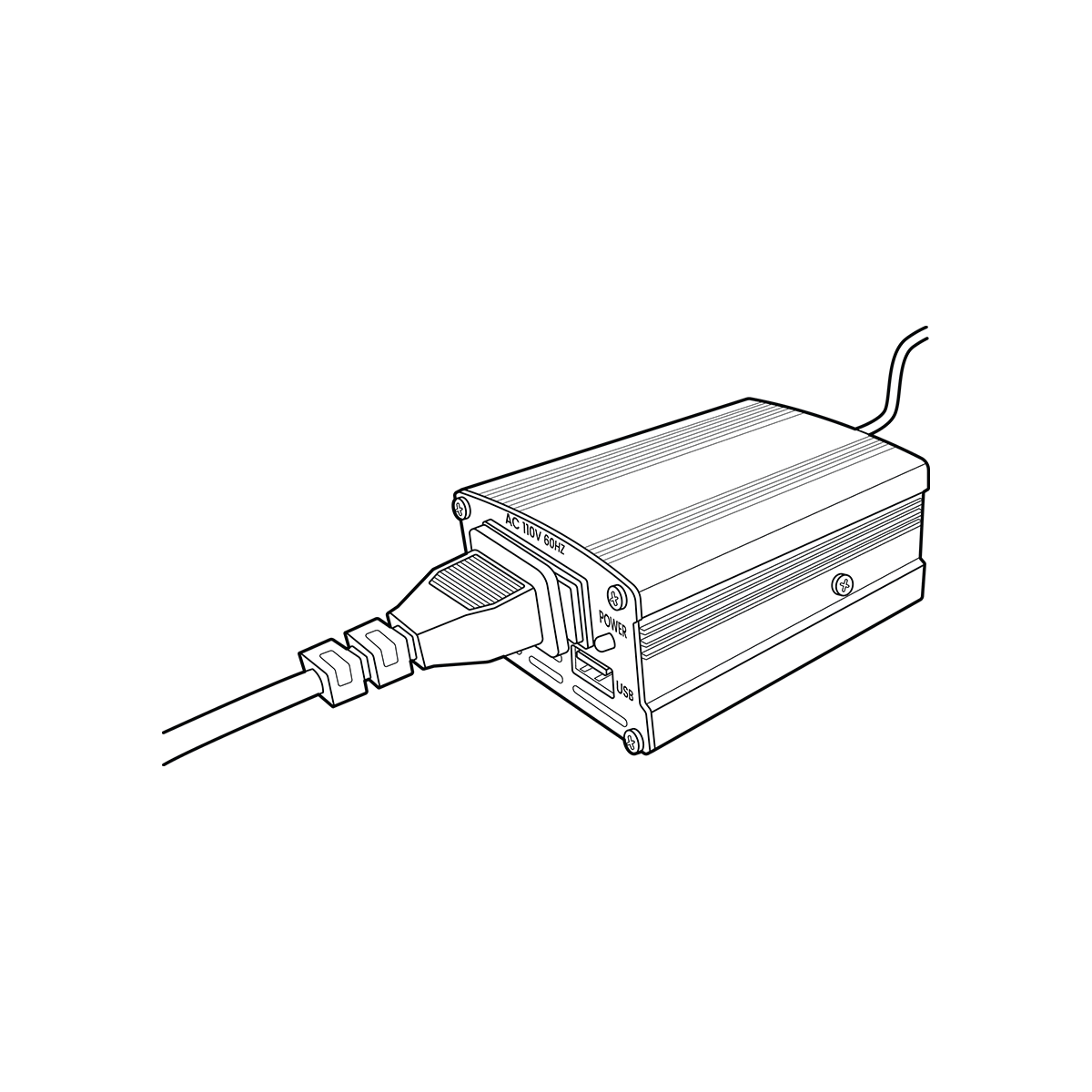DC2AC Car Charging Inverter