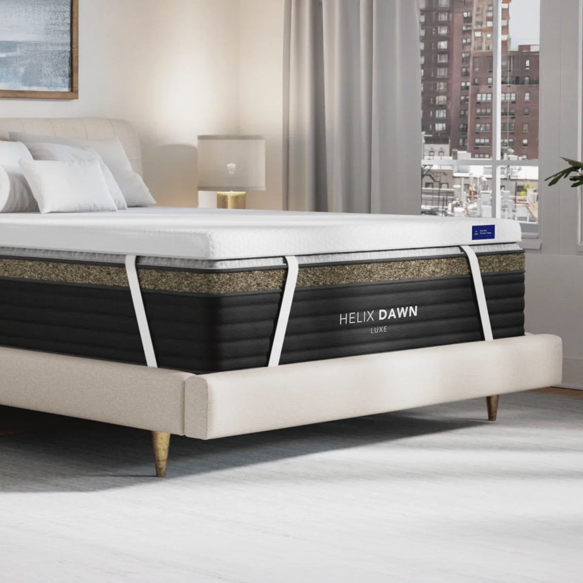 Helix Premium Mattress Topper With GlacioTex