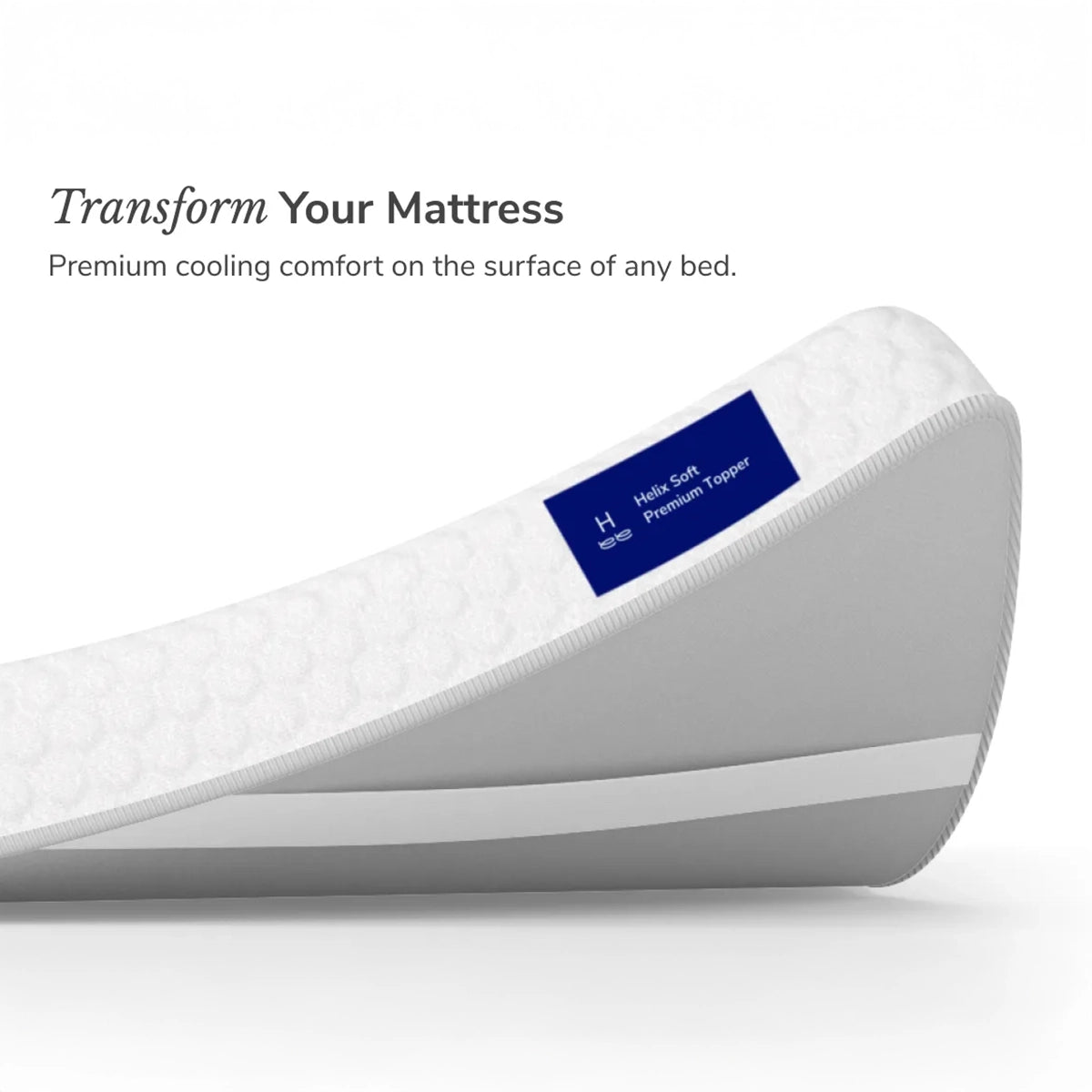 Helix Premium Mattress Topper With GlacioTex