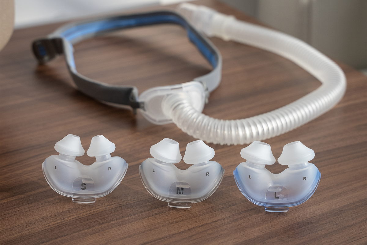 ResMed AirFit™ P10 Nasal Pillow CPAP Mask - Fit Pack – Sleep Doctor ResMed AirFit™ P10 Nasal Pillow CPAP Mask - Fit Pack – Sleep Doctor