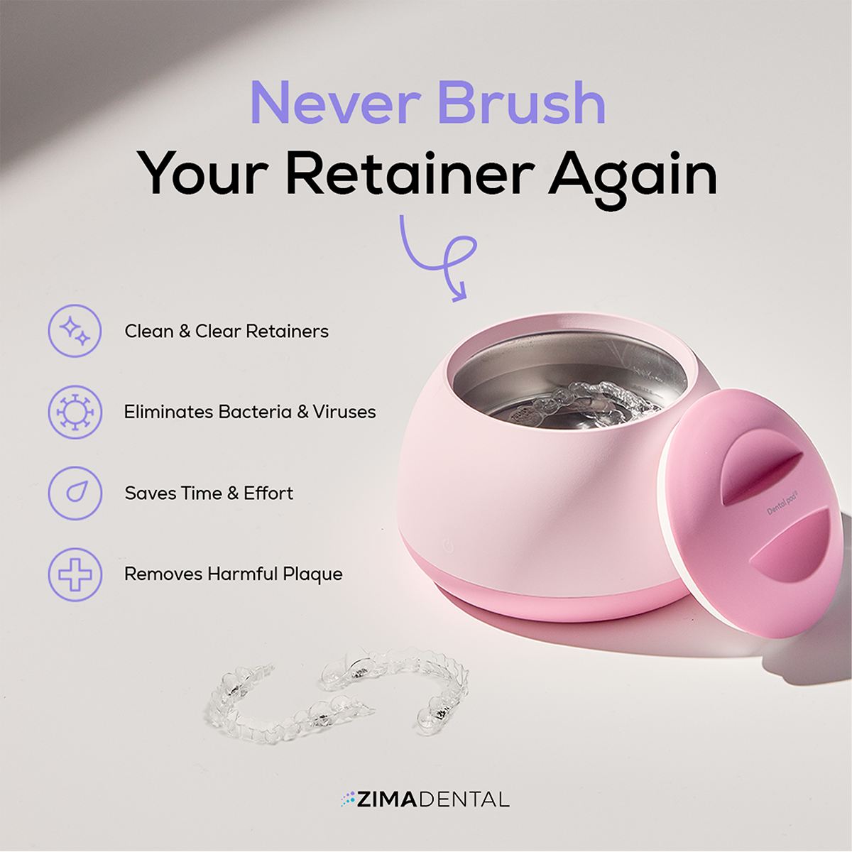 Zima Oral Appliance Cleaning Pod