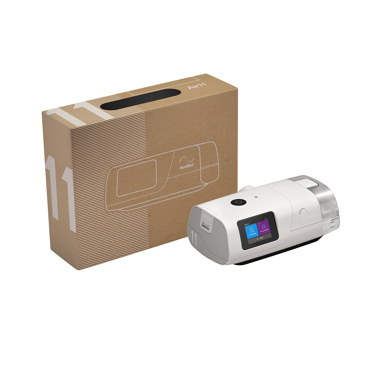 ResMed AirCurve™ 11 ASV With HumidAir™ 11 and ClimateLineAir™ 11