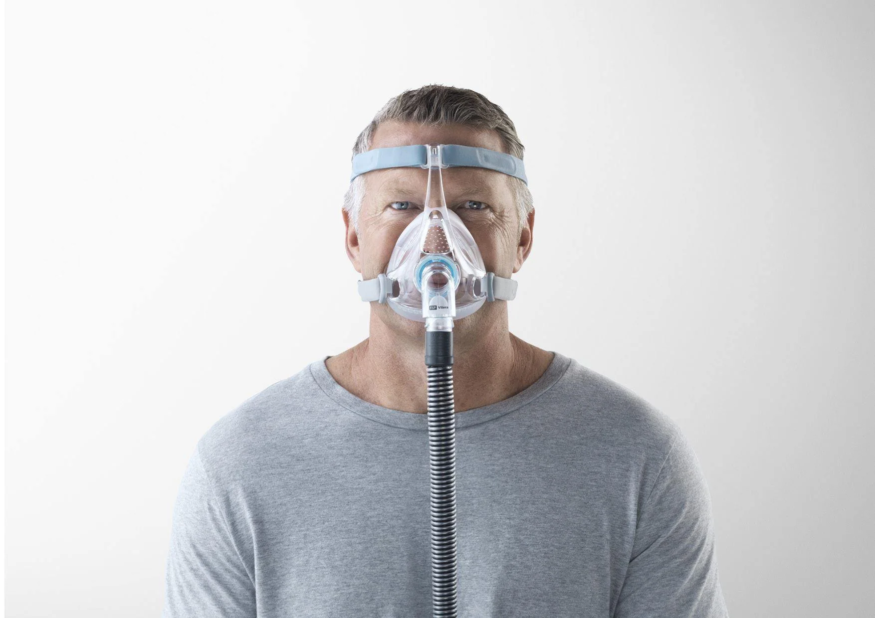 CPAP フィッシャー&パイケル Viteraフルフェイスマスク　L ２個セット Fisher & Paykel Vitera Full Face Mask with Headgear