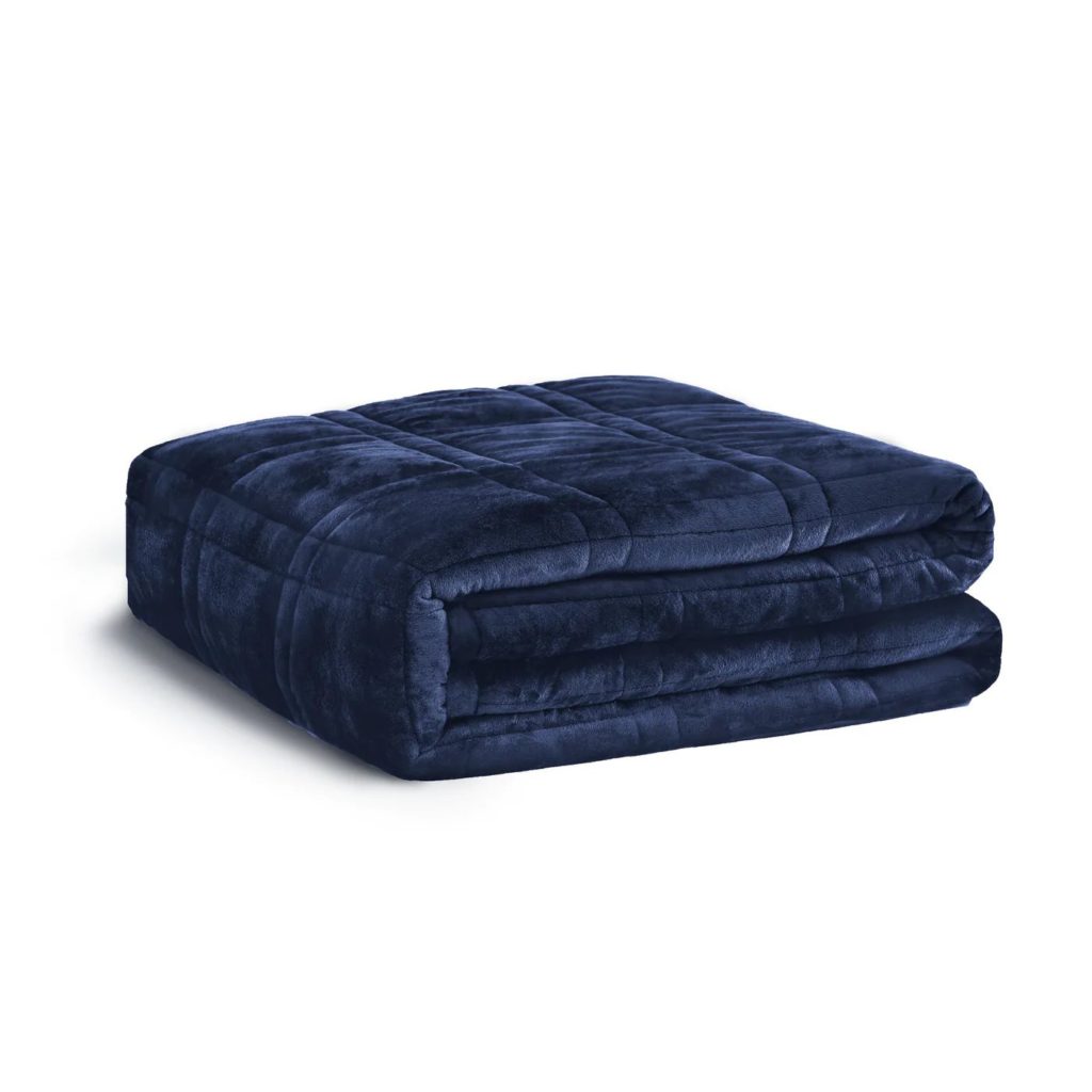 product image of the Comma Home Minky Weighted Blanket