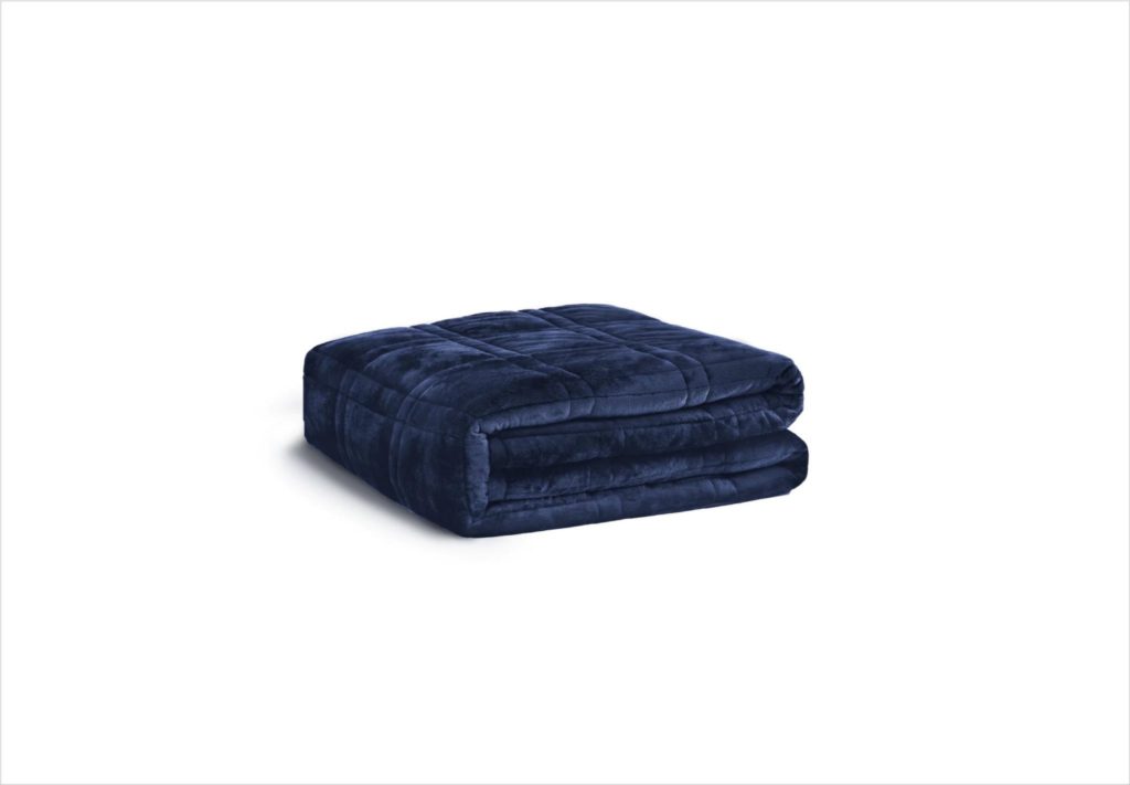 product image of the Comma Home Minky Weighted Blanket