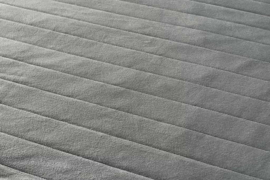 closeup of the Tempur-Pedic Weighted Blanket