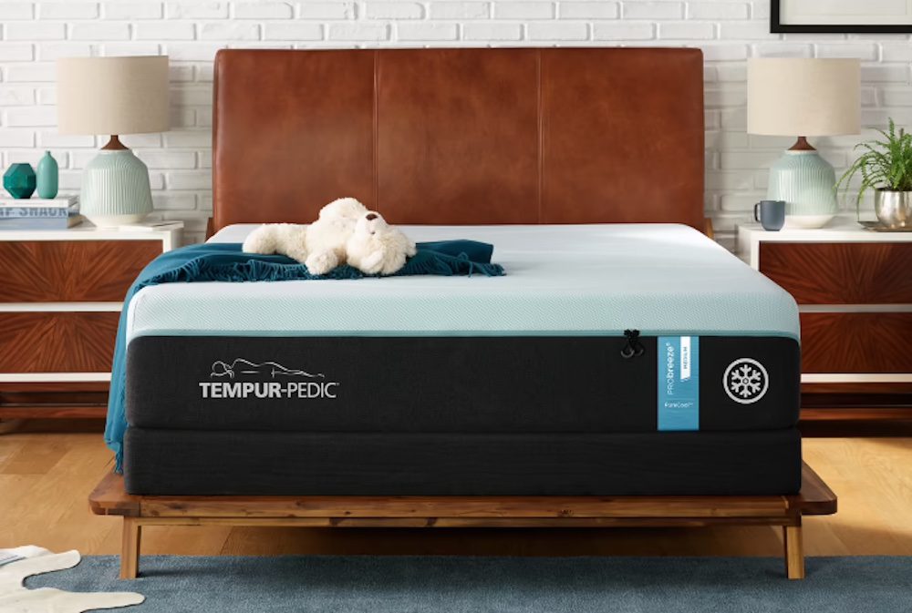 Coolest on sale tempurpedic mattress