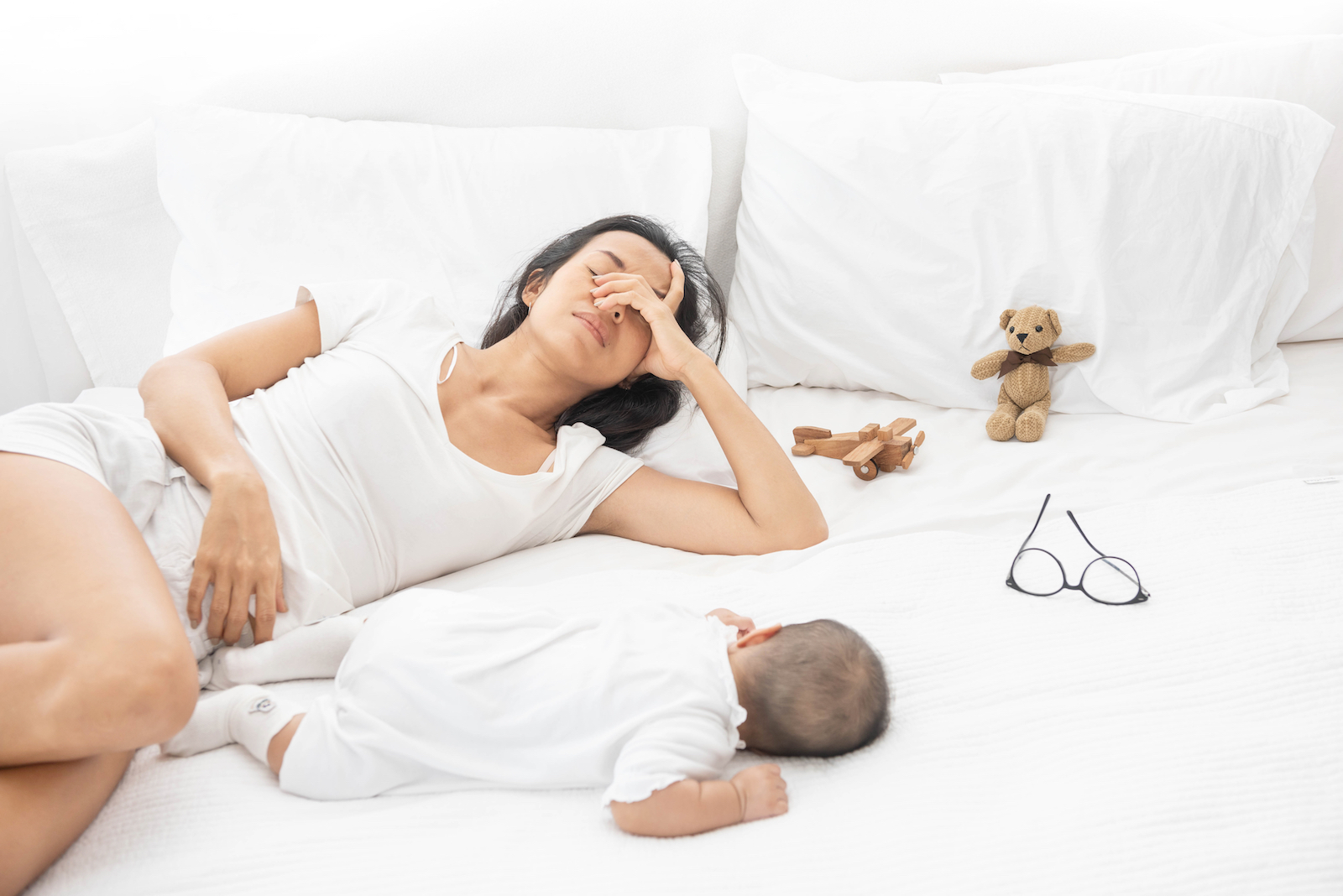 New parent trying to function on no sleep